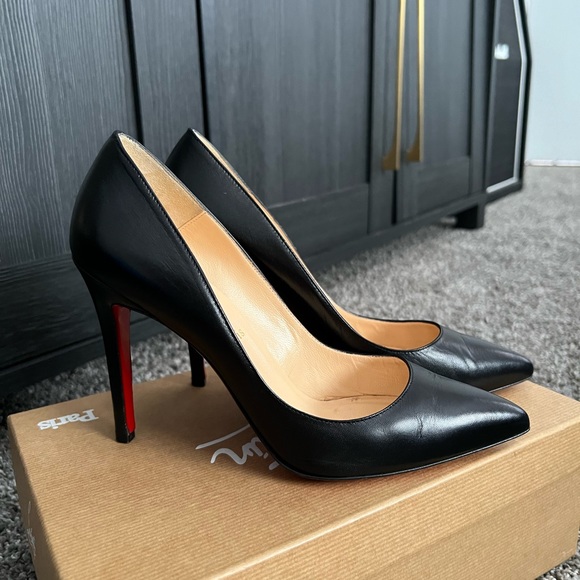 Christian Louboutin Pigalle kid leather size 38 US 7.5 EUC soft leather - Picture 4 of 10